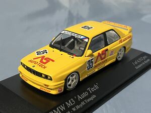 ミニチャンプス製　京商　　BMW M3 オートテック　　　JTCC 1988年 1/43