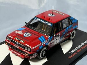 イクソ製　　ランチャ　デルタ　HF インテグラーレ　16V 1989年　サンレモ　ラリー　　　1/43