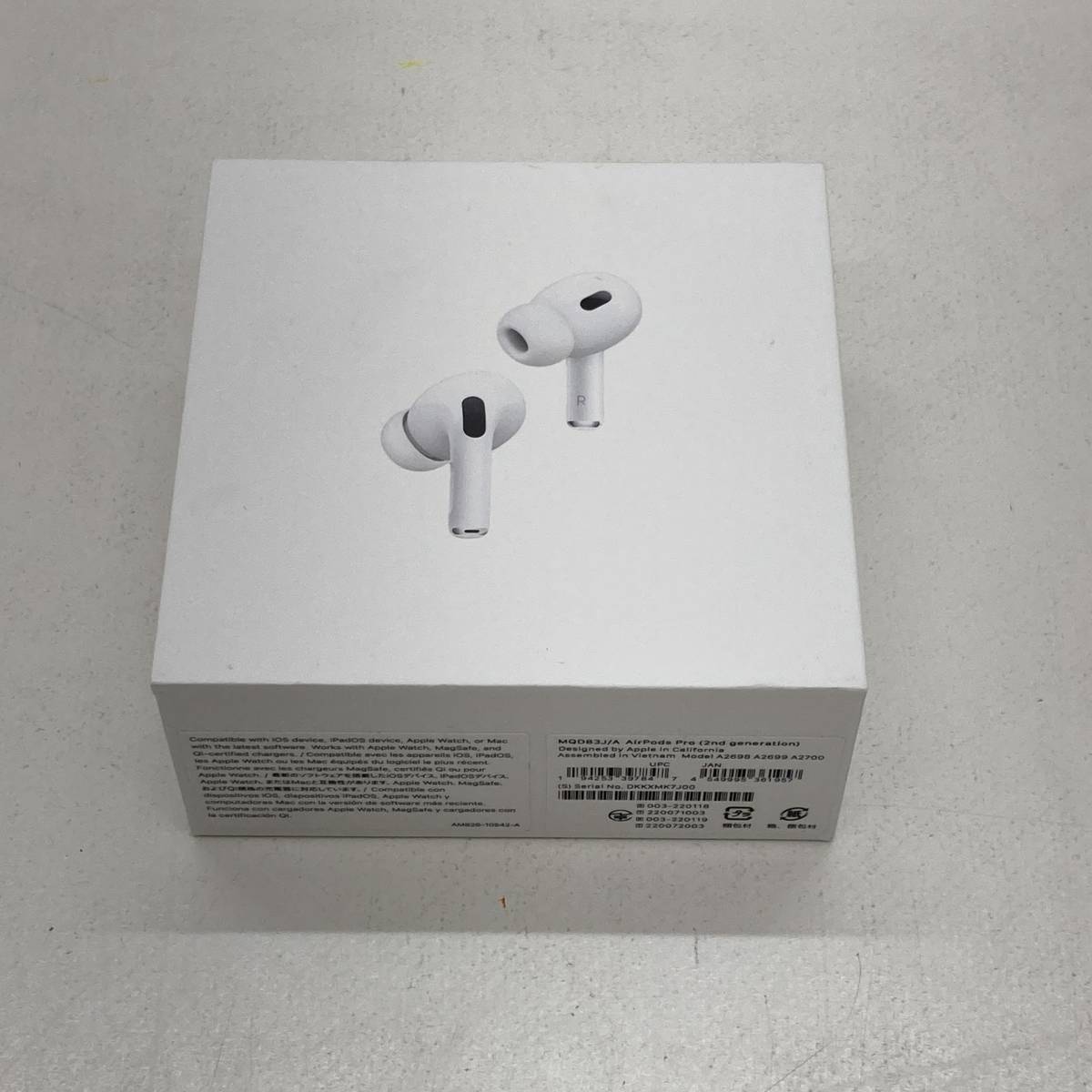 Apple◇イヤホンAirPods Pro 第2世代MQD83J/A A2700/A2698/A2699 