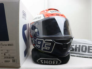 【美品】SHOEI ショウエイ X-Fourteen MARQUEZ5 エックス - フォーティーン マルケス5 マルク・マルケス選手 Mサイズ