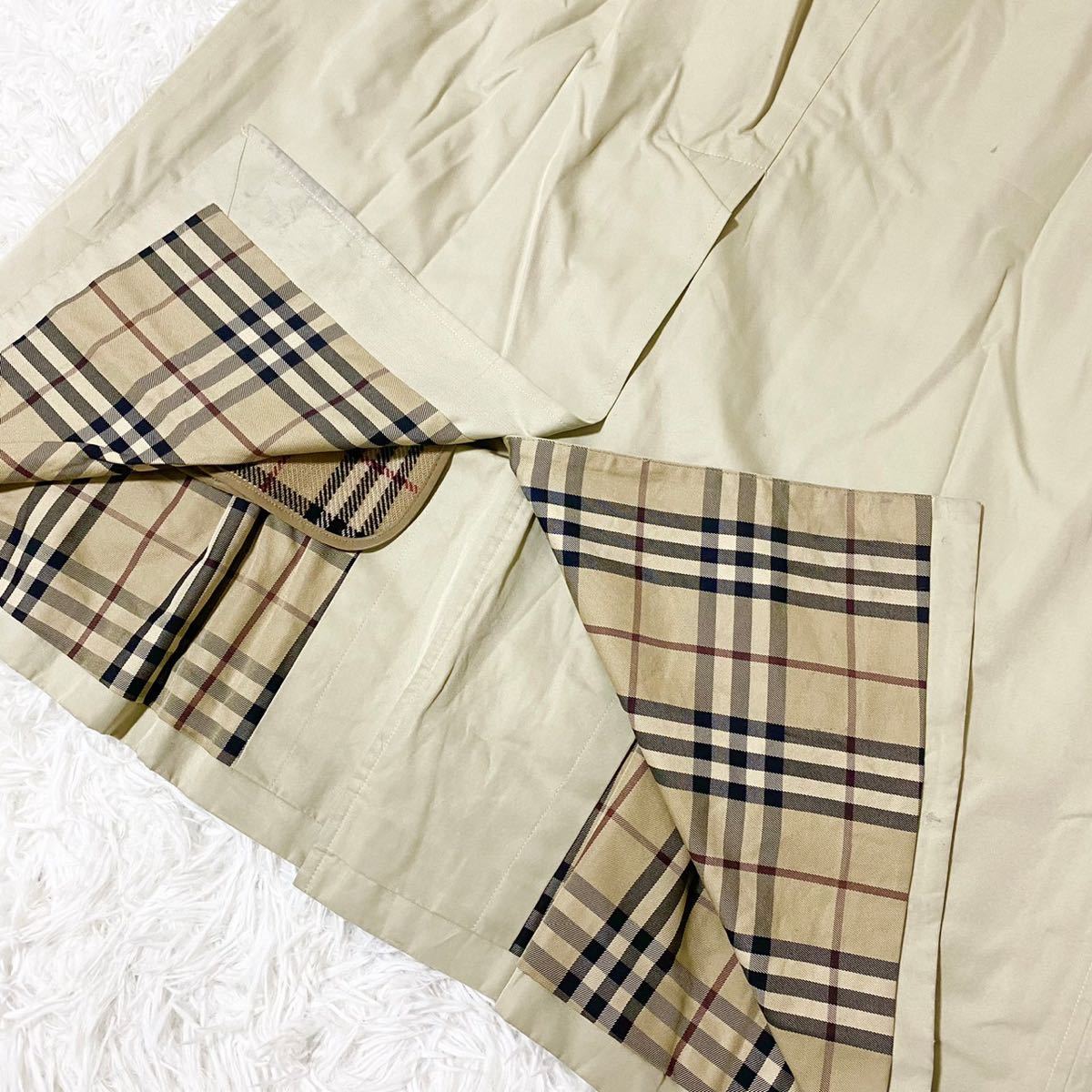 1円〜 【極美品】BURBERRY LONDON バーバリーロンドン ステンカラー