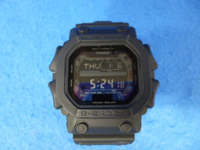 満点の 【中古】CASIO◇ソーラー腕時計・G-SHOCK/デジタル/GXW-56BB