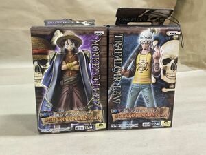 未開封 セット ワンピース GRANDLINE MEN フィギュア vol.4 モンキー・D・ルフィ トラファルガー・ロー グラメン ONE PIECE