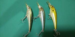 ② Lucky baby Shad 75sp 3 point set 