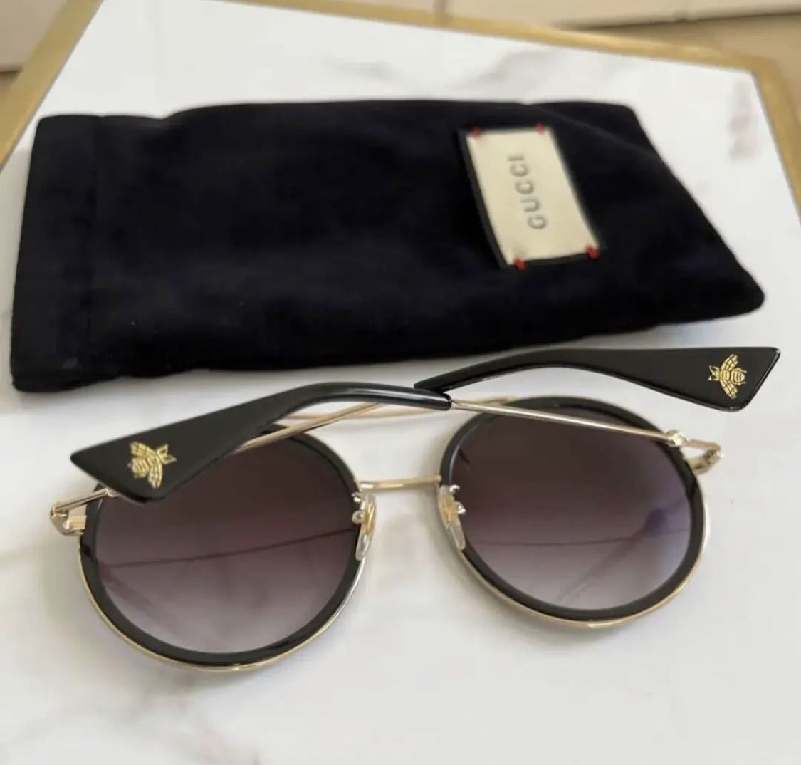 ヤフオク! -「gucci サングラス ゴールド」の落札相場・落札価格