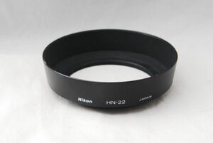 ☆Nikon HN-22 純正 レンズフード ニコン メタルフード Ai-S 35-70mm F3.5 AF 60mm F2.8 Micro AF 60mm F2.8 D Micro (9)