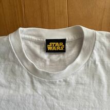 STAR WARS　スターウォーズ　ダースベイダーの白Tシャツ　Lサイズぐらい_画像2