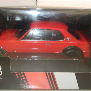 ▲▽未開封品 NISSAN スカイライン GT-R KPGC10 RED[F18-003] 1/18 ミニカー FIRST18△▼の画像2