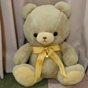 Happy Birthcolor Bear ~BIG soft toy vol.3~(November 11 month ) beige Bear bear birthstone pendant in present approximately 51cm big Bear 