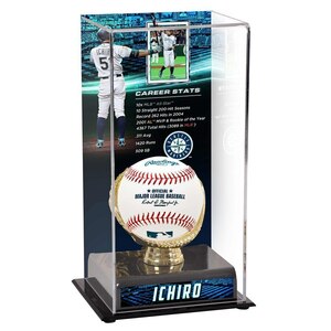 [MS]ichi low autograph autograph ball exclusive use 2019 year MLB commencement .. last contest memory high class display case! inspection ) large . sho flat 