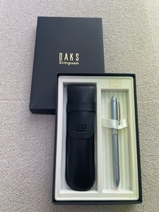 （I07145)　ダックス ロンドン DAKS LONDON　Simpson ボールペン 　ペンケース 　セット　箱付