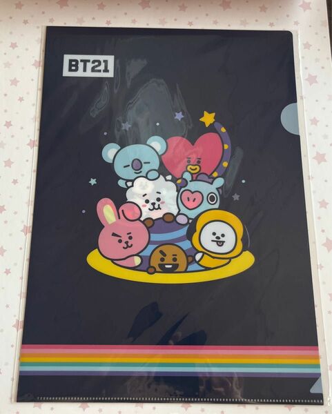 BT21 クリアファイル　プラネット　BTS