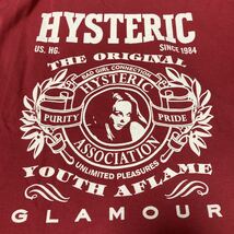 【極美品】HYSTERIC GLAMOUR ヒステリックグラマー ヒスガールTシャツ レッド Sサイズ 02171CT12_画像7