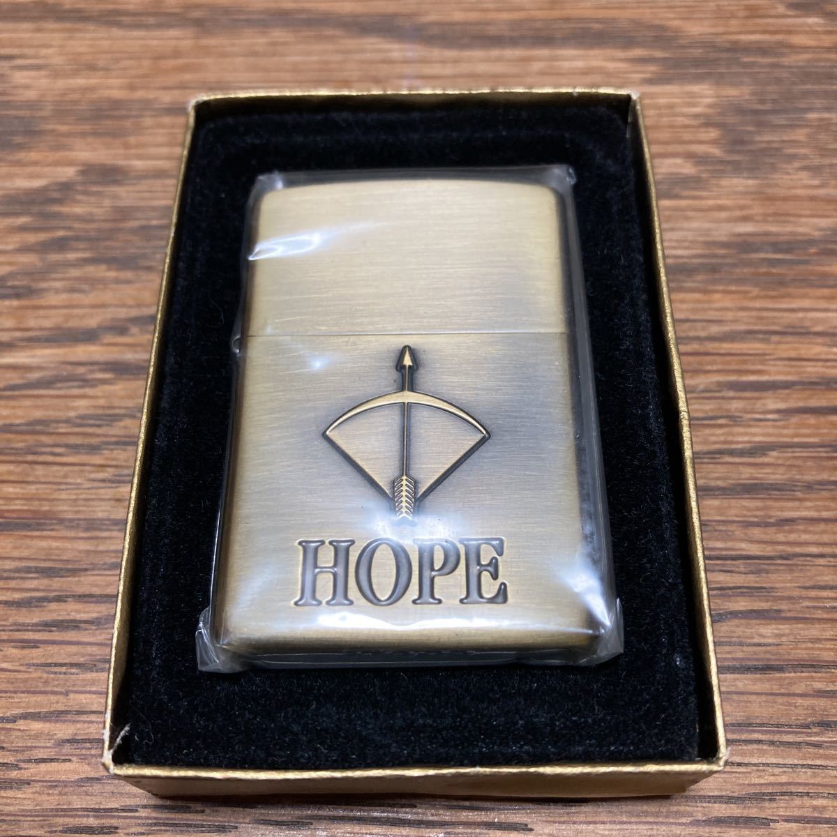 Zippo ジッポー ホープ HOPE 立体アロー 1999年製 懸賞当選品 ソリッド