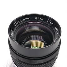 OLYMPUS OM-SYSTEM ZUIKO AUTO-MACRO 135mm F4.5 オリンパス OMマウント 美品 ヱOA4c_画像3