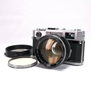 【整備済み】 Canon 7s + 50mm F0.95 キヤノン レンジファインダー カメラ 美品 ヱOA4w