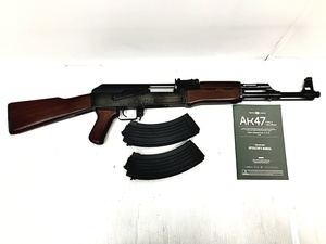 福岡)美品 TOKYO MARUI　東京マルイ AK47 TYPE-3 7.62×39mm 次世代電動ガン マガジン2個付き アサルトライフル H230705A4 KG05C