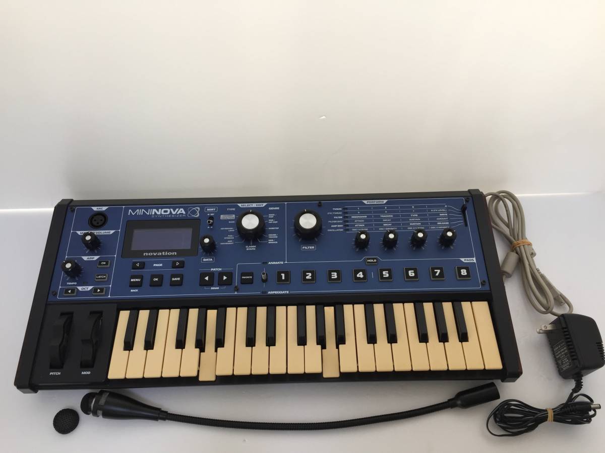 ヤフオク! -「novation」(キーボード、シンセサイザー) (鍵盤楽器)の