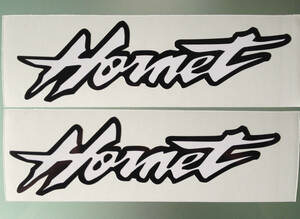 海外　限定品　送料込み 　Hornet Decal Sticker ホーネット 蜂 ヘルメット ステッカー シール デカール 200mm x 58mm 2枚セット