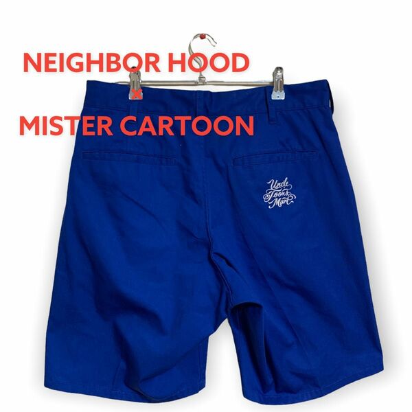 NEIGHBORHOOD×MISTECARTOON ハーフパンツ