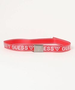 新品タグ付き ゲス ミリタリーベルト ガチャベルト GUESS LOGO MILITARY BELT ローラーバックル