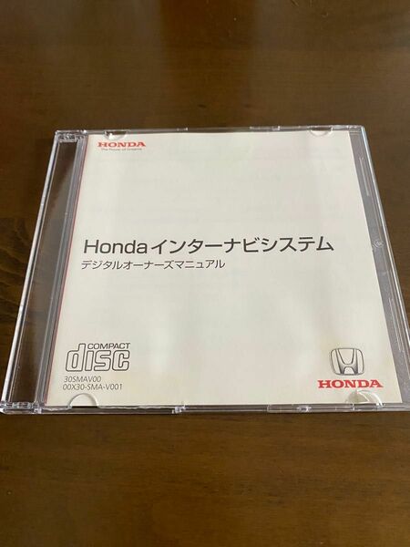 HONDA ホンダ インターナビシステム　デジタルオーナーズマニュアル　CD-ROM サービスマニュアル 