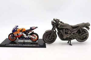 レッドバロン　世界の名車シリーズ　HONDA/ホンダ　CB750F　バイク　＆RC211V　N.Hayden　MotoGP　2003　模型/フィギュア