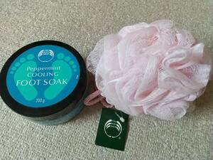  last price cut * unused Body Shop bus Lilly & use 1 times f painting k( for foot bathwater additive ) peppermint pair neat * fatigue . pair .*