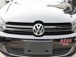 VW ゴルフ6 BlueMotion 5K 2013年 1KCBZ フロントグリル (在庫No:514178) (7469)