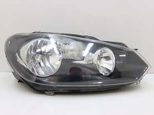 ★ VW ゴルフ6 5K 2010年 1KCBZ 右ヘッドライト 5K2941006H (在庫No:A35960) (7196) ★