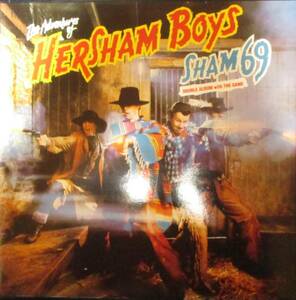 シャム 69　Sham 69　The Adventures Of Hersham Boys　The Game　(UK '89 Reissue 2xLP)　2枚組　LP　レコード　ジミー・パーシー　パンク