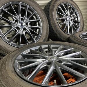 SEIN ザイン 17インチ アルミホイール 4本セット ダンロップ スタッドレスタイヤ WINTERMAXX 225/60R17 アルファード ヴェルファイア