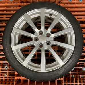 SUBARU スバル純正 17インチ アルミホイール 4本セット ナンカン ラジアルタイヤ REMEX RX-615 215/45R17 インプレッサ レガシィB4の画像3