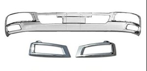  Mitsubishi Fuso the best one Fighter wide plating front bumper & head light cover set 