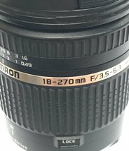 訳あり 交換用レンズ 18-270mm F3.5-6.3 Di II PZD ニコン用 B008 TAMRON [0104]_画像5