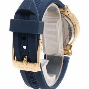 美品 マイケルコース 腕時計 ラバーベルト MK-2490 クオーツ ホワイト レディース MICHAEL KORS [0304]の画像3