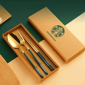  Starbucks cutlery set (g- Lynn )