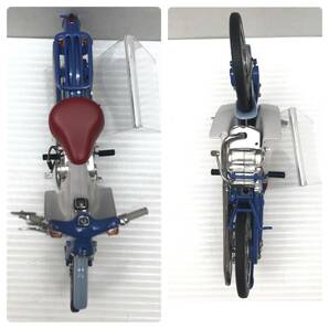 ★中古品★MMP エムエムピー ミニカー 1/10 EBBRO エブロ ホンダ スーパーカブ 1958 Honda Super CUB Blue Diecast Modelの画像7