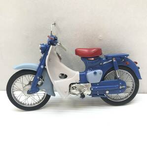 ★中古品★MMP エムエムピー ミニカー 1/10 EBBRO エブロ ホンダ スーパーカブ 1958 Honda Super CUB Blue Diecast Modelの画像4