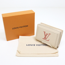 Louis Vuitton ルイヴィトン ポルトフォイユ・クレア M81927 二つ折り財布 レザー ゴールド金具 未使用品_画像2