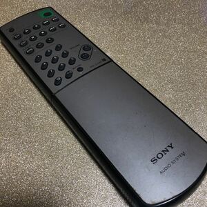 冒険価格！SONY ソニー RM-S7MD オーディオ リリモコン 動作品。