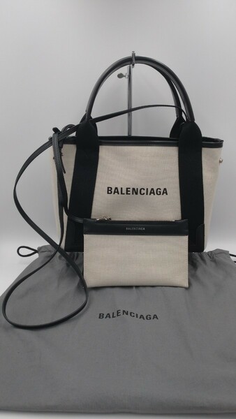 BALENCIAGA バレンシアガ 2way トートバッグ ショルダーバッグ ハンドバッグ レディース ブラック 黒 ホワイト 白