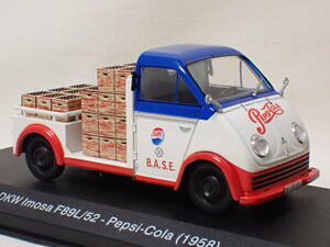 レア！1/43 DKW ペプシ・コーラ　DKW Imosa F89L/52 Pepsi-Cola 1958 　 