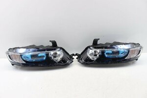 美品/破損無　オデッセイ　RB1　前期　キセノン　HID　ヘッドライト　左右　コイト　100-22497　打刻00　レべ/AFS無　273420+273421