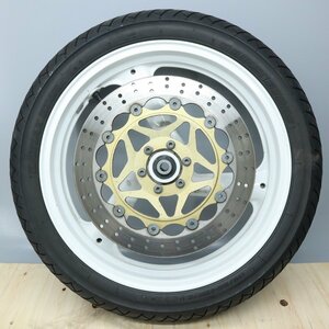 ヤマハ TDR250 2YK 純正 ホイール フロント 17-2.75 (TZR250 スーパーバイカーズ モタード 等)　221014YD1004