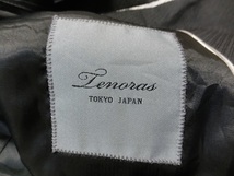 TENORAS　ティノラス　メンズティノラス　織　２釦　テーラードジャケット　ブラック　S_画像4