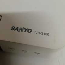 希少！ SANYO 地上・BS・110度CSデジタルチューナー内蔵 iVレコーダー 動作品　IVR-S100(W)_画像6
