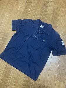 MONCLER モンクレール ポロシャツ Tシャツ 半袖シャツ 黒紺系 Mサイズ