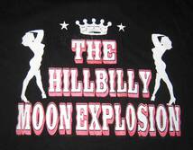 HILLBILLY MOON EXPLOSION, THE (ザ・ヒルビリー・ムーン・エクスプロージョン) 黒Tシャツ　L　綿100％_画像1