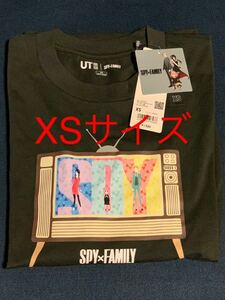 新品即決！★XSサイズ★アーニャ★スパイファミリー テレビ★Ｔシャツ★ユニクロ★